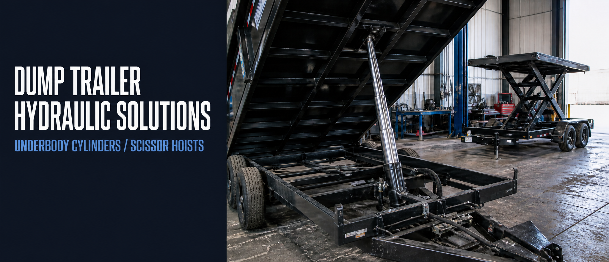 HCIC OEM Alıcıları üçün Dump Trailer Hidravlik Həllərini genişləndirir