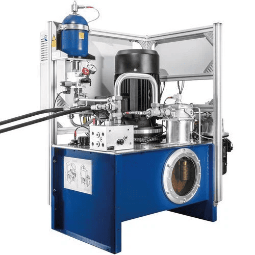 55 at gücünə malik hidravlik güc qurğusu