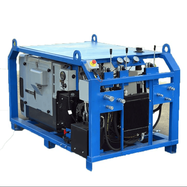 90 at gücünə malik hidravlik güc qurğusu