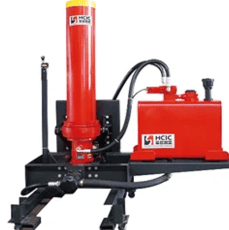 Öndə quraşdırılmış çoxpilləli hidravlik silindr