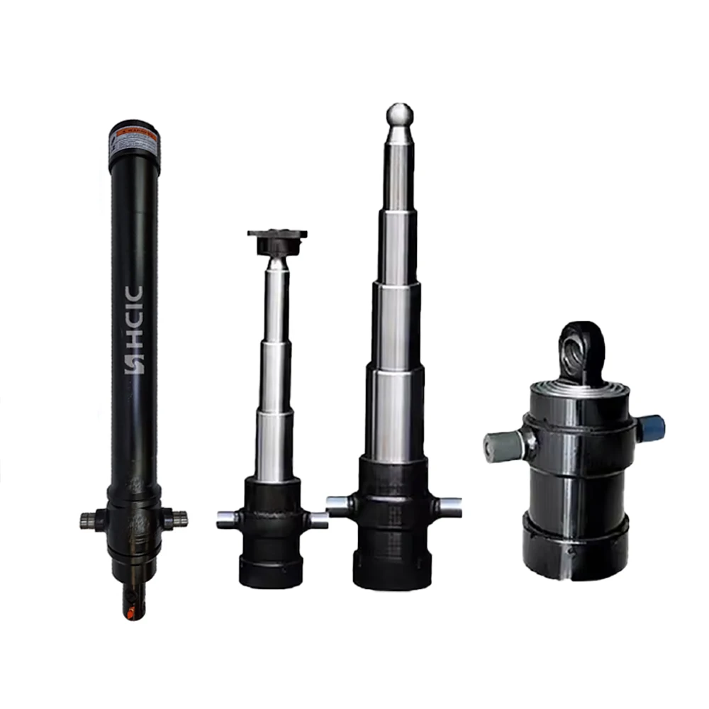 Kiçik qoşqu çox mərhələli hidravlik silindr